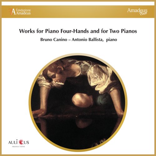 Antonio Ballista, Bruno Canino - Works For Piano Four-Hands and For Two Pianos (2023)