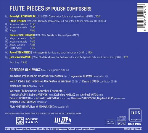 Grzegorz Olkiewicz - Flute Pieces by Polish Composers (2023)