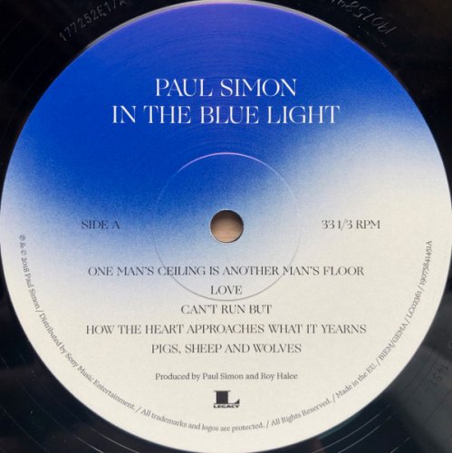 Paul Simon - In The Blue Light (2018) LP