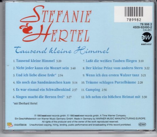 Stefanie Hertel - Tausend kleine Himmel (1993) CD-Rip