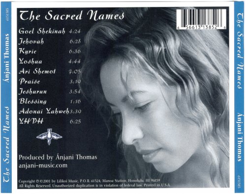 Anjani Thomas - Sacred Names (2001)