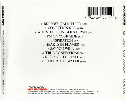 Red 7 - When The Sun Goes Down (1987) CD-Rip