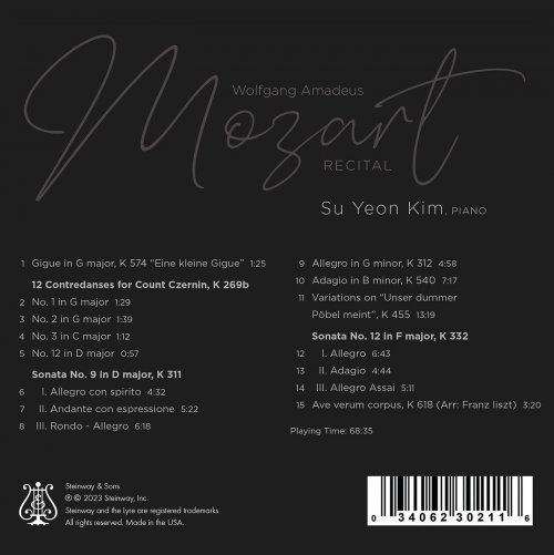 Su Yeon Kim - Mozart Recital (2023) [Hi-Res]