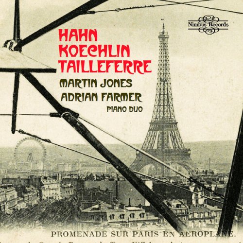 Martin Jones, Adrian Farmer - French Music for Two Pianos (2023) [Hi-Res]