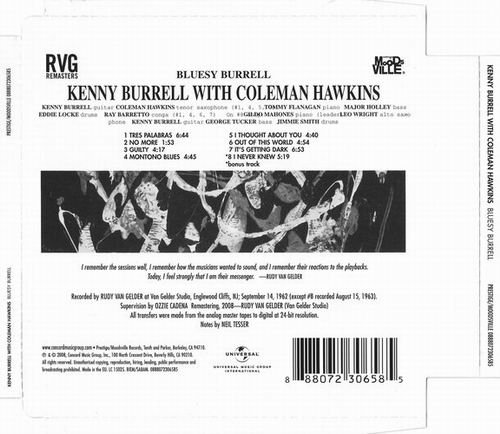 Kenny Burrell - Bluesy Burrell (1963) {RVG Remasters}