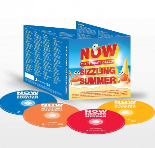 VA - NOW That's What I Call A Sizzling Summer (2023) [4CD]