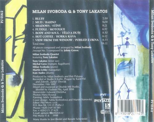 Milan Svoboda Q & Tony Lakatos - Milan Svoboda Q & Tony Lakatos (1998)