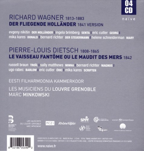Les Musiciens du Louvre Grenoble, Marc Minkowski - Wagner: Der Fliegende Holländer, Dietsch: Le Vaisseau Fantôme (2013) CD-Rip