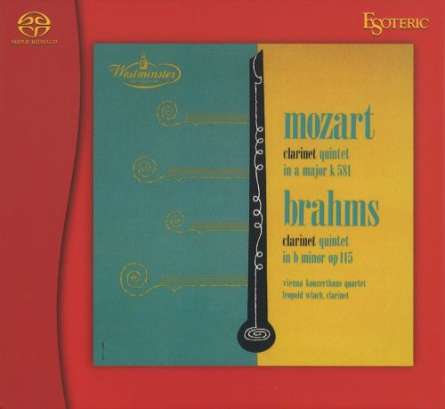 Leopold Wlach - Mozart, Brahms: Clarinet Quintets (1952) [2020 SACD]