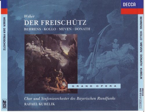 Rene Kolo, Hildegard Berens, Peter Meven, Helen Donath, Rafael Kubelik - Weber: Der Freischutz (1995)