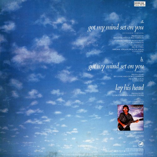 George Harrison - Got My Mind Set On You (Europe 12") (1987)