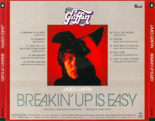 James Griffin - Breakin' Up Is Easy (2002) CD-Rip