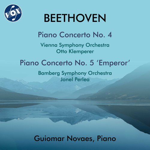 Guiomar Novaes, Vienna Symphony Orchestra, Otto Klemperer, Bamberg Symphony Orchestra, Jonel Perlea - Beethoven: Piano Concerto No. 4 in G Major, Op. 58 & Piano Concerto No. 5 in E-Flat Major, Op. 73 "Emperor" (Remastered 1993) (2023)