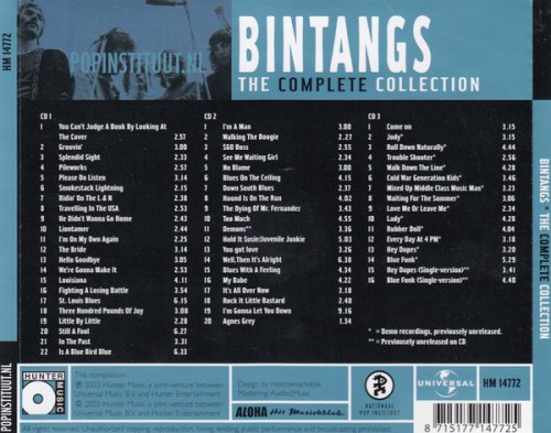 Bintangs - The Complete Collection: The Early Years '63-'73  (2003) [3CD]