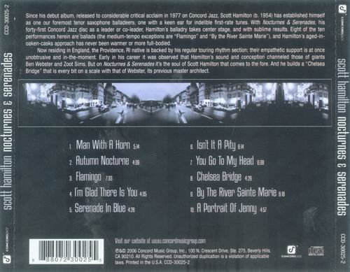 Scott Hamilton - Nocturnes & Serenades (2006) CD Rip