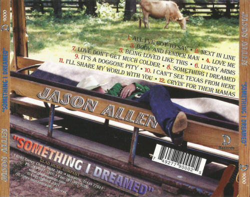 Jason Allen - Something I Dreamed (2001)