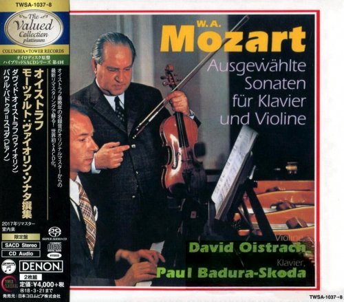 David Oistrach, Paul Badura-Skoda - Mozart: Violin Sonatas (1972) [2017 2xSACD The Valued Collection Platinum]