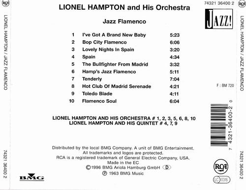 Lionel Hampton And His Orchestra - Jazz Flamenco (1957)