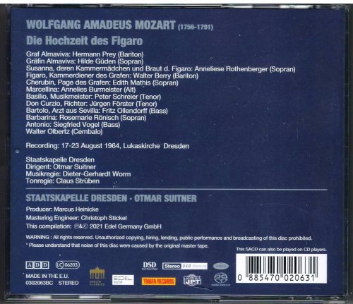 Otmar Suitner - Mozart: Die Hochzeit des Figaro (1964) [2021 SACD]