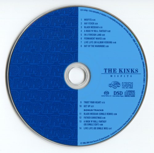 The Kinks - Misfits (2004 Remaster) [SACD]