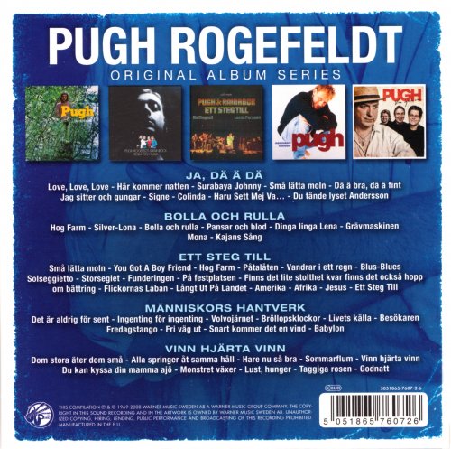 Pugh Rogefeldt - Original Album Series (2010) [5CD Box Set]