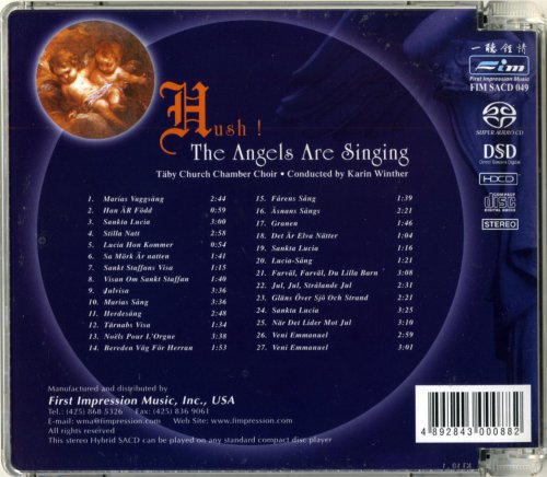 Karin Winther, Taby Church Chamber Choir - Hush! The Angels Are Singing (2001) [SACD]