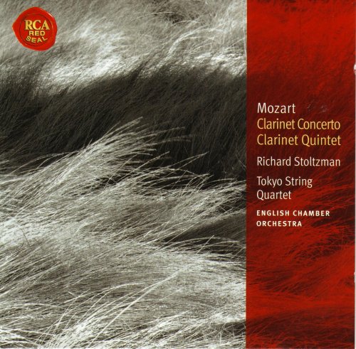 Richard Stoltzman, Tokyo String Quartet - Mozart: Clarinet Concerto, Clarinet Quintet (2004) CD-Rip