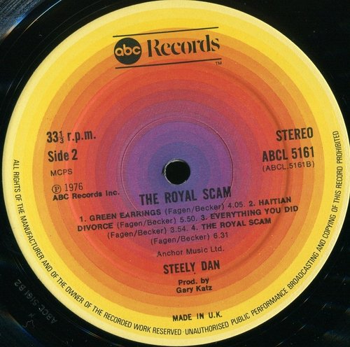 Steely Dan - The Royal Scam (1976) LP