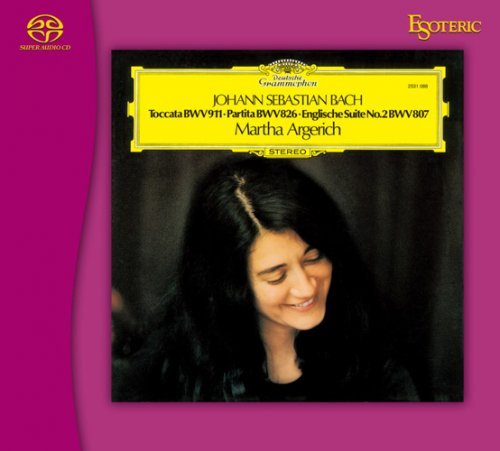 Martha Argerich - J.S.Bach: Toccata, Partita No.2, English Suite No.2 (1979) [2017 SACD]