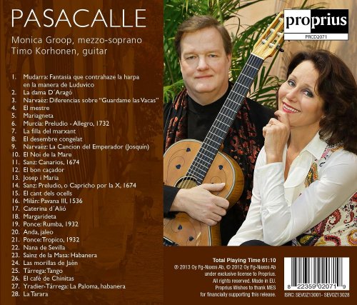 Monica Groop - Pasacalle (2013)