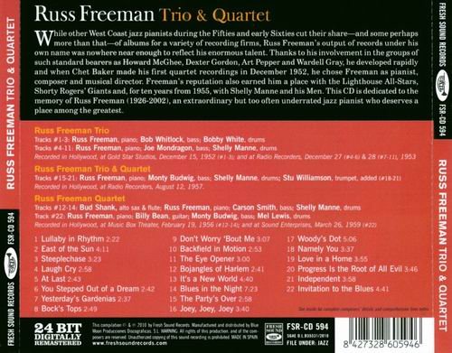 Russ Freeman Trio & Quartet - Russ Freeman Trio & Quartet (2010)