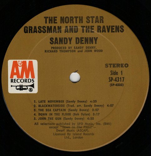 Sandy Denny - The North Star Grassman And The Ravens (1971) LP