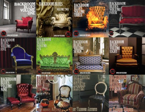 Various Artists - Bongo Boy Records: Backroom Blues, Vol. 1-12 (2016-2023)