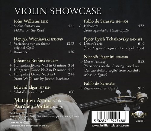 Matthieu Arama, Aurélien Pontier - Violin Showcase (2013)