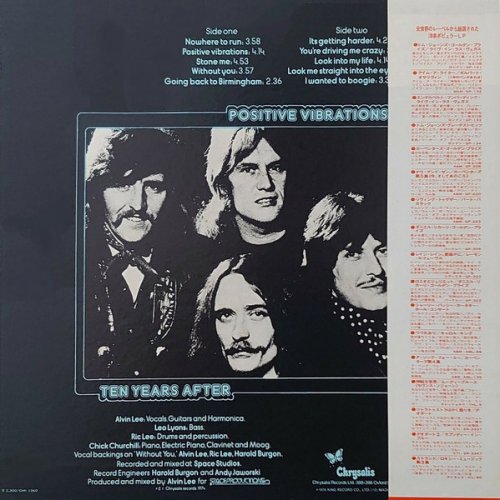 Ten Years After - Positive Vibrations (1974) LP