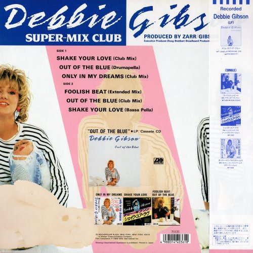 Debbie Gibson - Super-Mix Club (1988) [Japan Mini LP]