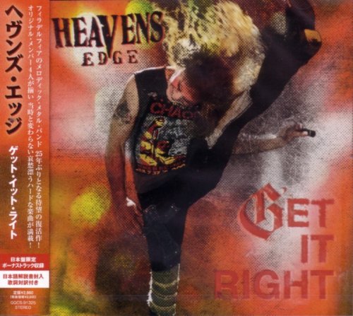 Heaven's Edge - Get It Right (Japan, 2023)