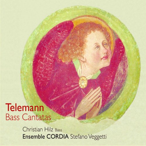 Christian Hilz, Ensemble Cordia, Stefano Veggetti - Telemann: Bass Cantatas (2014)