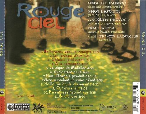 Rouge Ciel - Rouge Ciel (2001)