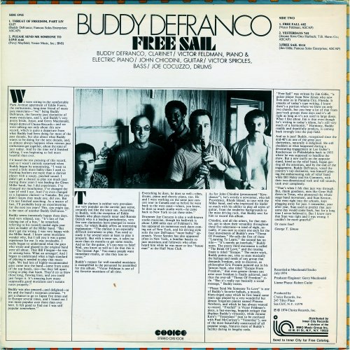 Buddy DeFranco - Free Sail (1974)