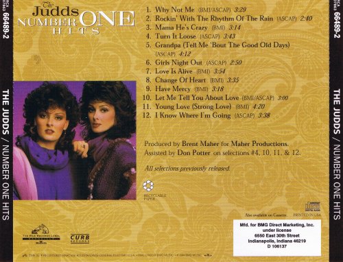 The Judds - Number 1 Hits (1994)