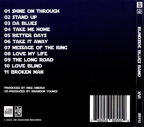 Blindside Blues Band - XVI (2023) CD-Rip