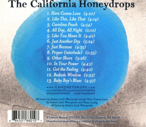 The California Honeydrops - Like You Mean It (2013)