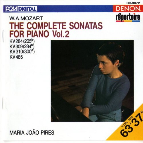 Maria João Pires - Mozart: The Complete Sonatas for Piano, Vol. 2 (1990)