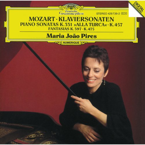 Maria João Pires - Mozart: Piano Sonatas K.457 & K.331, Fantasias K. 475 & K.397 (1990)