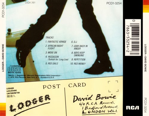 David Bowie - Lodger (1985)