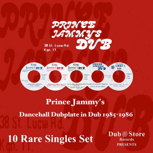 Prince Jammys feat. King Jammys - Prince Jammy's Dancehall Dubplate In Dub 1985-1986 - 10 Singles Set (2023)