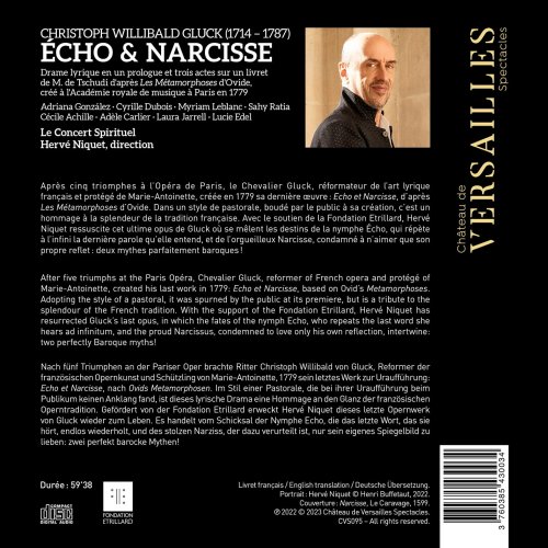 Herve Niquet - Écho & Narcisse (2023) [Hi-Res]