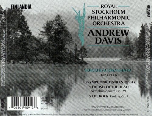 Royal Stockholm Philharmonic Orchestra, Andrew Davis - Rachmaninov: Symphonic Dances, The Isle of the Dead, The Rock (1997)