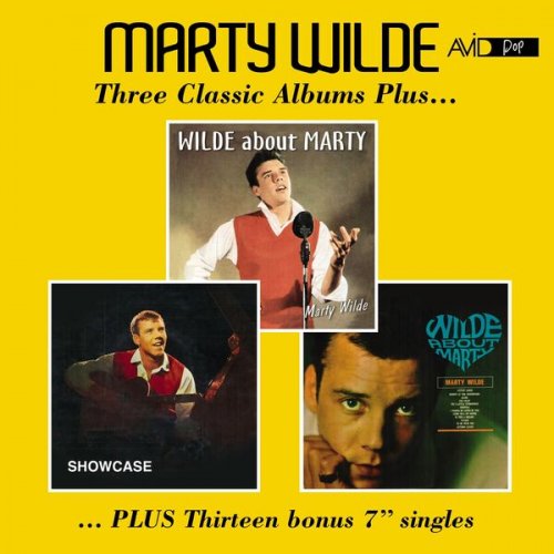 Marty Wilde - Three Classic Albums Plus (Wilde About Marty - Uk / Showcase / Wilde About Marty - Usa) (Digitally Remastered) (2019)